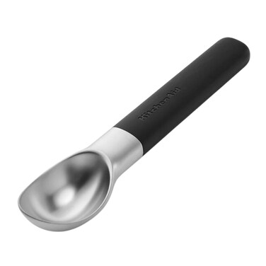 KitchenAid Ice Cream Scoop &ndash; Matte Black, Heavy Duty Scooper for Ice Cream, Gelato, Sorbet &amp; Cookie Dough