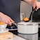 KitchenAid Slotted Spoon Onyx Black &ndash; Heat Resistant Non-stick Safe Nylon Slotted Spoon for Pasta, Vegetables, Grease &amp; Liquids