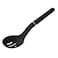 KitchenAid Slotted Spoon Onyx Black &ndash; Heat Resistant Non-stick Safe Nylon Slotted Spoon for Pasta, Vegetables, Grease &amp; Liquids