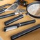 KitchenAid Euro Peeler Onyx Black &ndash; Stainless Steel Serrated Blade Peeler with Protective Cover for Vegetable &amp; Fruits