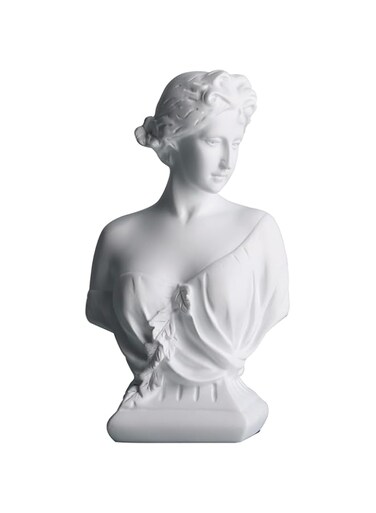 DOVDOV Greek Goddess Decoration, Young Venus Bust, Classic Roman Bust, Greek Mythology Decoration, for Home Decorative Statues, Home Office, Bedroom, Console, Shelf Decoration