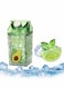 Crushed Ice Cup, Double-layer Thickened Refrigerator Cold Storage Cup Straw Gel Quicksand Iced Cup Crushed Ice Cup, Creative Milk Carton Summer Student Drinking Outdoor Water Ice Cup