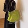 iCozzier Tote Bag for Women, Canvas Bag Women Work Tote Bag Large Capacity Shoulder Bag(Green)
