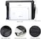 iCozzier Clutch for Men Organizer Wrist Bag Wallet Wrist Hand Purse Organized Handbag, Black
