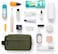 Vorspack Toiletry Bag Hanging Dopp Kit for Men Water Resistant Shaving Bag for Travel, Green, One Size
