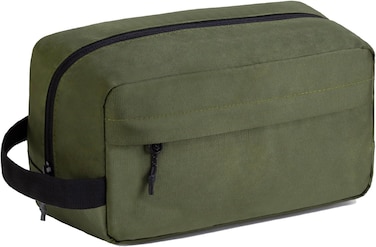 Vorspack Toiletry Bag Hanging Dopp Kit for Men Water Resistant Shaving Bag for Travel, Green, One Size