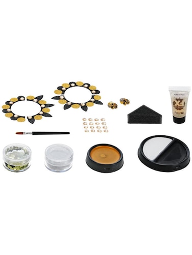 Smiffys Make-Up FX  Gold DOTD Kit