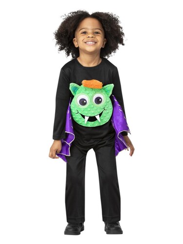 Googly Eyed Bat Costume, All in One with Moving Eyes