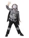 Deluxe Skeleton Knight Costume, Top with EVA Chest, Cape, Trousers &amp; EVA Helmet