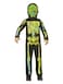 Neon Skeleton Glow in the Dark Costume All in One &amp; Mask