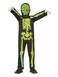 Neon Skeleton Glow in the Dark Costume All in One &amp; Mask