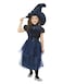 Deluxe Midnight Witch Girl Costume Blue