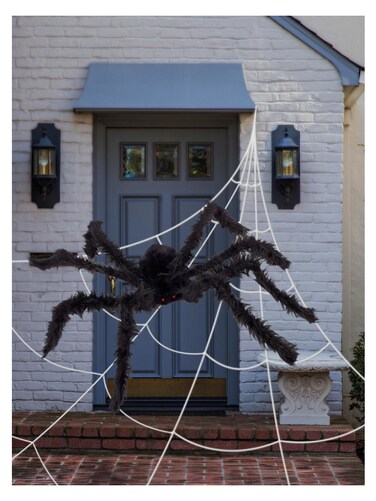 Outdoor Giant Spider &amp; Web 1.2m