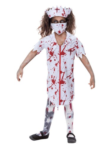 Zombie Nurse Girls Costume