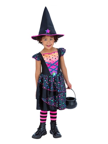 Neon Star Witch Costume