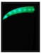 Light Up Green LED Scythe Adjustable 100cm/39&rdquo;