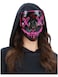 Pink Light Up LED Stitch Mask, Batteries Included