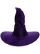 Purple Velour Witch Hat