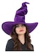 Purple Velour Witch Hat