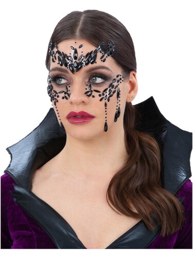 Smiffys Make-Up FX Venetian Masquerade Face Jewels