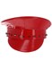 Fever Red Wetlook Occult Captains Hat