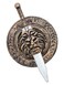 Gladiator Lion Shield 49cm &amp; Sword 48cm