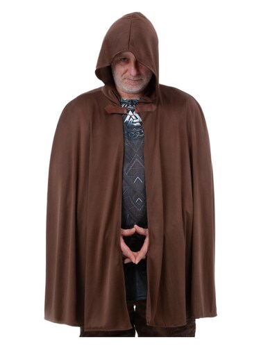 Historical Hooded Cape Brown