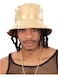 90s Gold Bling Bucket Hat