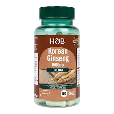 H&amp;B Korean Ginseng 1500Mg Cap 90S