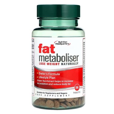 H&amp;B Nutrition Headquarters Fat Metaboliser Tab 56S