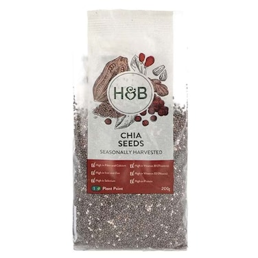H&amp;B Chia Seeds 200G