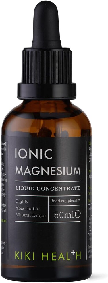 Kiki Health Ionic Magnesium Liquid Concentrate, 50ml, Supplement That Promotes Optimal Mineral Balance, Rapid Absorption, Formulated With 100% Natural Minerals Extracted