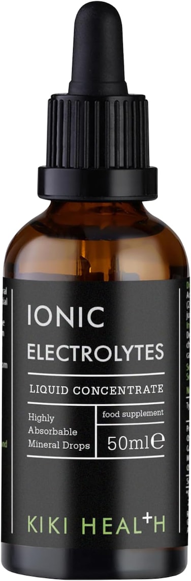 Kiki Health Ionic Electrolytes Liquid Concentrate, 50ml, To Improve Mineral Absorption &amp; Provide Hydration, 100% Natural Minerals Extracted