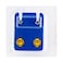 Caflon Singles Clawset   Sapphire Gold Plated Earring