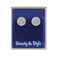 Caflon Young Sense Gold plated Large   Crystal Earring