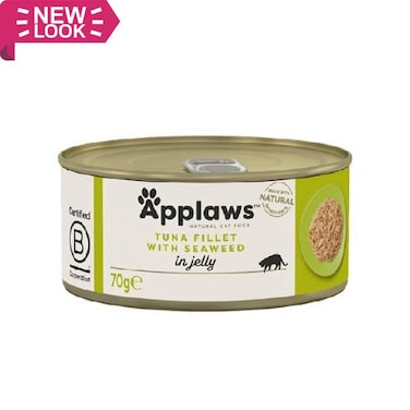 Applaws Tuna Fillet Seaweed in Broth Wet Cat Food-70G