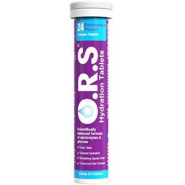 Ors Blackcurrant Soluble Tablets, 24 Tablets