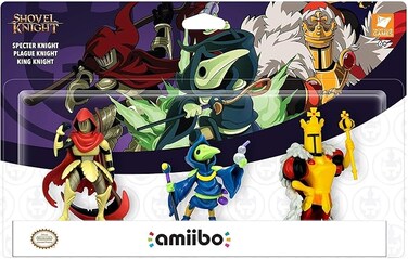 Shovel Knight Treasure Trove 3-Pack Amiibo