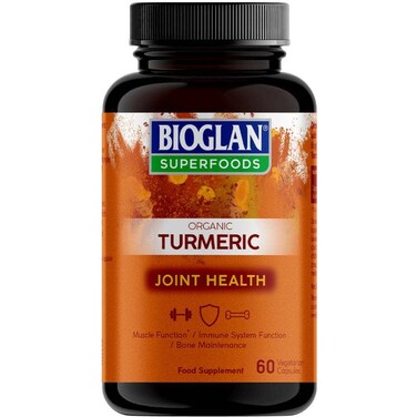 Bioglan Superfood Organic Turmeric Capsules 60's