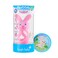Brush-Baby - Bobbie Bunny Teether Toy, Rose Pink - Fun, Engaging, Sensory Teething Toy For Babies 0-3 Years - BPA Free, Soft Silicone - For Gum Relief &amp; Oral Development