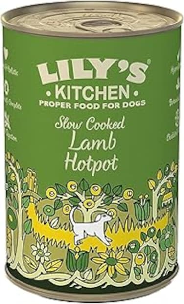 Lilys Kitchen Lamb Hotpot Wet Dog Food (400g, Pack of 6)
