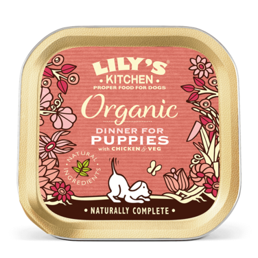 Lily&amp;#039;s Kitchen Organic Dinner Wet Puppy Food (150g)