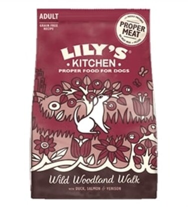 Lily's Kitchen Wild Woodland Walk with Duck, Salmon &amp; Venison Adult Dry Dog Food

