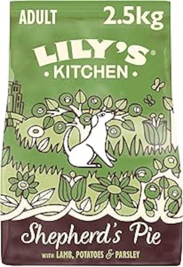 Lilys Kitchen Grass Fed Lamb Grain Free Adult Dry Dog Food (2.5kg)