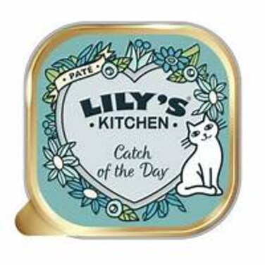 Lilys Kitchen Catch of the Day Wet Cat Food (85g pack of 12)