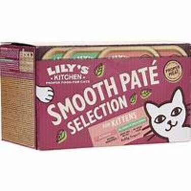 Lilys Kitchen Pat&eacute; Selection Multipack Wet Cat Food (85g pack of 12)