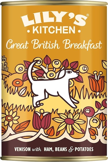 Lilys Kitchen Great British Breakfast Wet Dog Food (400g, Pack of 6 )
