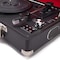GPO Attache Vinyl Record Player With Built-In Speakers, Vintage Turntable Portable Player Compatible With External Speakers, USB Direct Recording, Jet Black