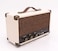 GPO Westwood Retro 25 Watt Speaker With Subwoofer, RCA Input, Bluetooth With Retro Grille And Carry Handle - Cream &amp; Tan