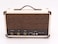 GPO Westwood Retro 25 Watt Speaker With Subwoofer, RCA Input, Bluetooth With Retro Grille And Carry Handle - Cream &amp; Tan